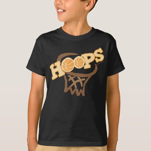 HOOPS BASKETBALL T SHIRT (Voorkant)