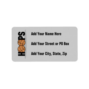 Hoops Basketball T-shirts en Gifts Etiket