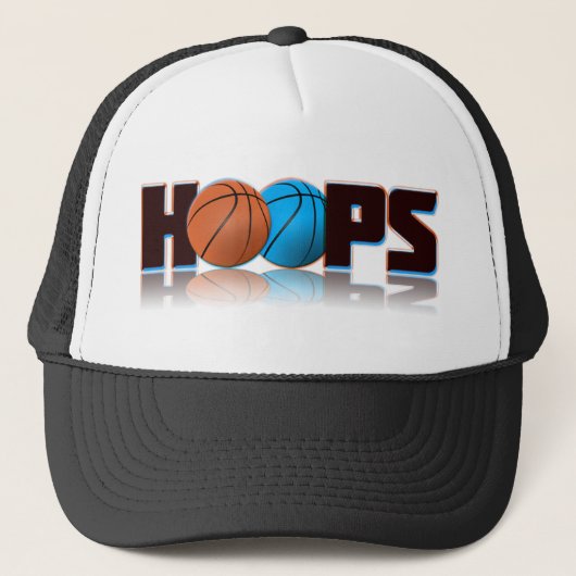 Hoops Basketball Trucker Pet (Voorkant)