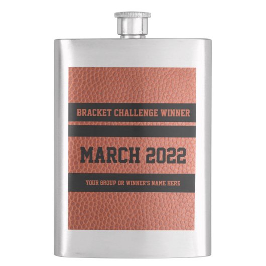 Hoops Bracket Challenge Winnaar Prijs Fles Flacon (Voorkant)