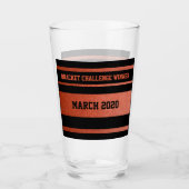 Hoops Bracket Challenge Winner Glass Glas (Voorkant)