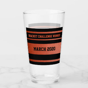 Hoops Bracket Challenge Winner Glass Glas