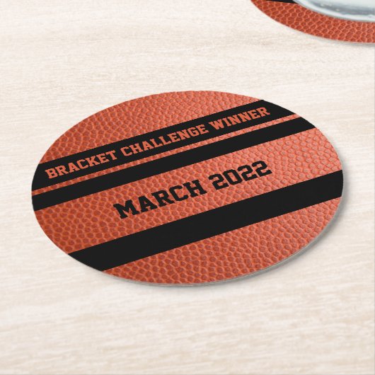 Hoops Bracket Challenge Winner Onderzetters (Gebogen)