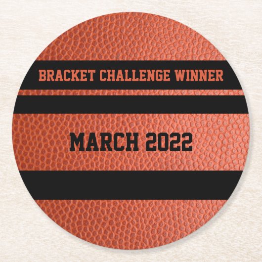 Hoops Bracket Challenge Winner Onderzetters (Voorkant)