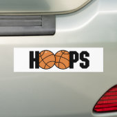 Hoops Bumpersticker (Op auto)
