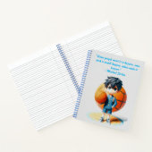 Hoops & Dreams - 3D Anime Basketbal Notitieboek (Binnen)