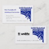 Hoops Good Visitekaartje (Voorkant / Achterkant)