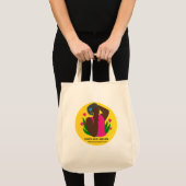 Hoops.hair.healing T-shirt Tote Bag (Voorkant (product))