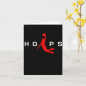 Hoops - Honkbal Kaart (Gele Bloem)