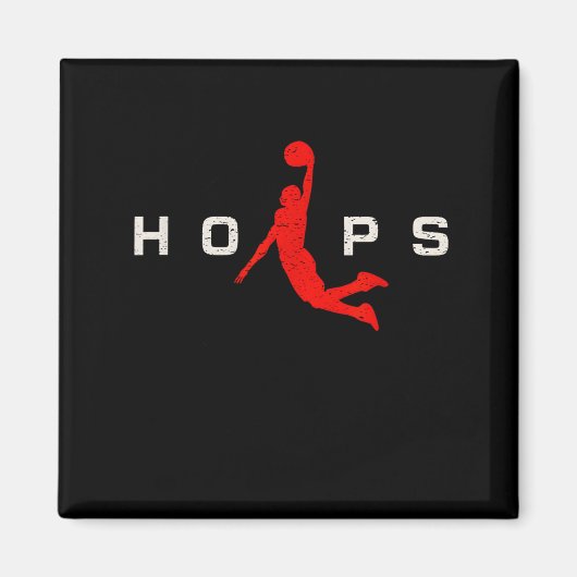 Hoops - Honkbal Magneet (Voorkant)