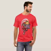 Hoops Hound T-shirt (Voorkant volledig)