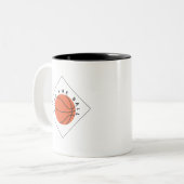 Hoops Voor Koffie- Mok voor Basketbal Fans (Voorkant links)