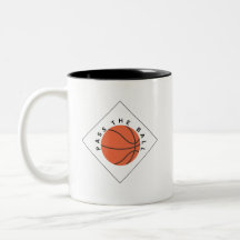 Hoops Voor Koffie- Mok voor Basketbal Fans