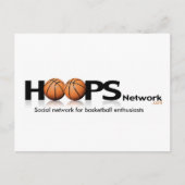 HoopsNetwork.com briefkaart (Voorkant)