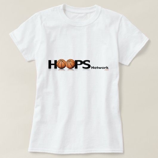 HoopsNetwork.com Vrouwen T-Shirt (Design voorkant)
