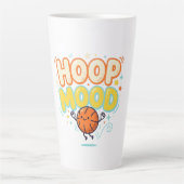 Hoopstemming Grappige Basketbalfan Latte Mok (Voorkant)