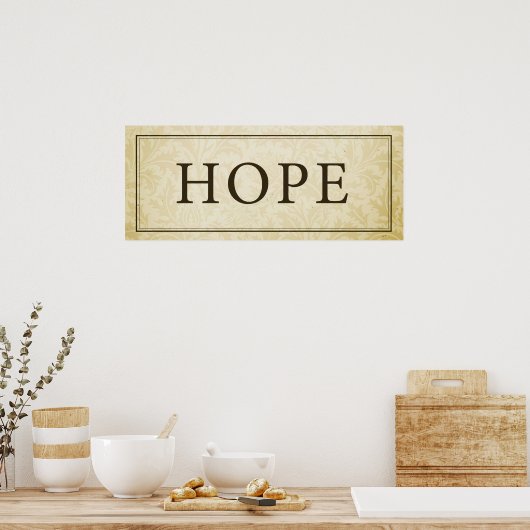 Hoopteken/Plaque Poster (Keuken)