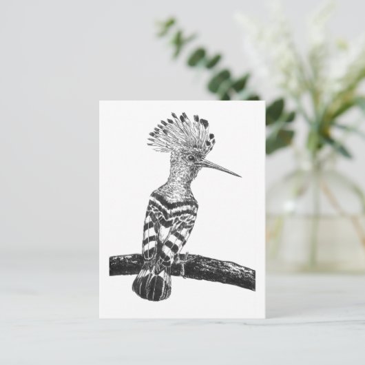 Hooptekening Briefkaart (Staand voorkant)