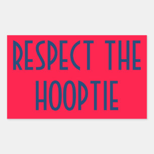 Hooptie bumper sticker