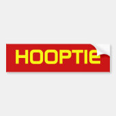 HOOPTIE BUMPERSTICKER (Voorkant)