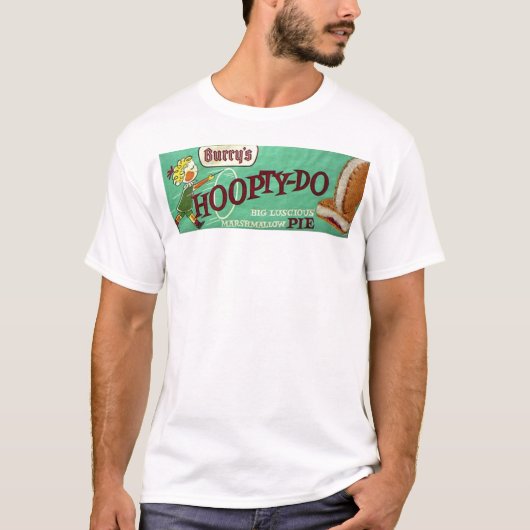 Hoopty-Do Big Luscious Marshmallow Pie T-shirt (Voorkant)