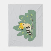 Hoopvogel Fleece Deken (Voorkant)