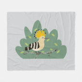 Hoopvogel Fleece Deken (Voorkant (Horizontaal))