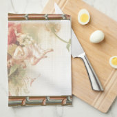 Hoopvol - Angels & Flowers Theedoek (Quarter Fold)