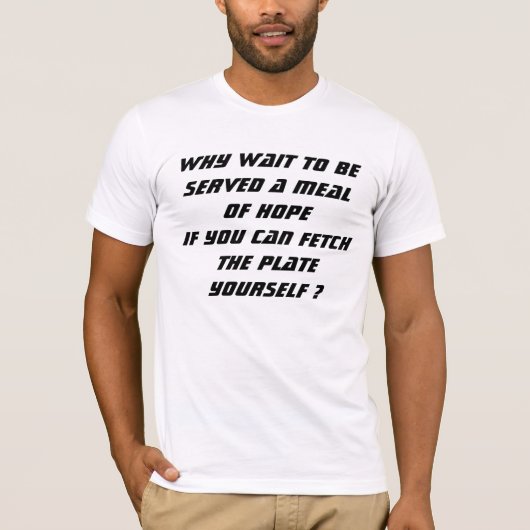 hoopvol t-shirt (Voorkant)