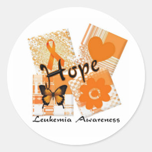 Hoopvolle blokken ronde sticker