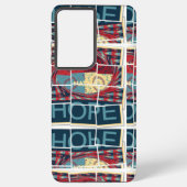 Hoopvolle elegantie: mooie zin Pop kunst Samsung Galaxy Hoesje (Achterkant)