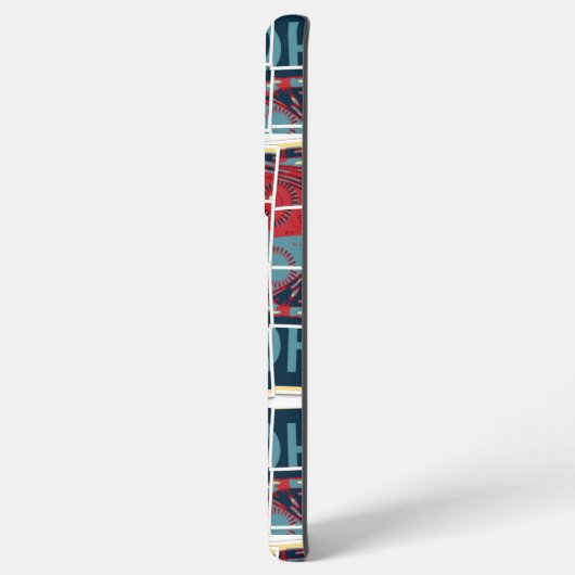 Hoopvolle elegantie: mooie zin Pop kunst Samsung Galaxy Hoesje (Linkerkant)