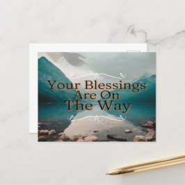 Hoopvolle Horizonten Zegeningen van Boven Briefkaart