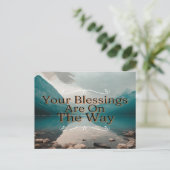 Hoopvolle Horizonten Zegeningen van Boven Briefkaart (Staand voorkant)