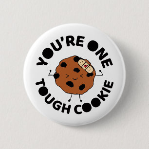 Hoopvolle koekjes, hoop dat je je beter kan voelen ronde button 5,7 cm