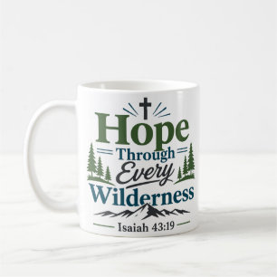 Hoopvolle quote door elke wildernis koffiemok