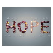 Hoopvolle Rozen Foto Afdruk (Voorkant)