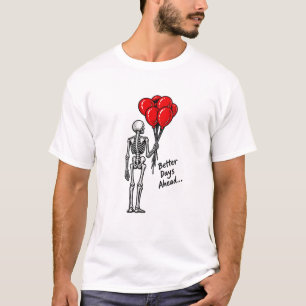 Hoopvolle Skelet Halloween T-shirt