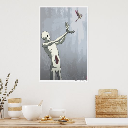 Hoopvolle terugkeer poster (Keuken)