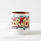 HoopWorld Red Team Tweekleurige Koffiemok (Center)