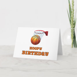 Hoopy Birthday Greeting Card Kaart