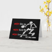 HOOPZONE "word" 5x7 goed-nooit kaart w/plain wht (Gele Bloem)