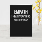 Hoor alles wat je niet zegt | empathie kaart (Gele Bloem)