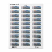 Hoor de golven etiket (Full Sheet)