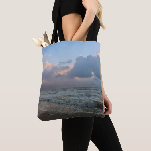 Hoor de golven tote bag (Dichtbij)