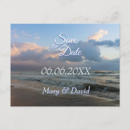 Hoor de Waves Wedding Briefkaart