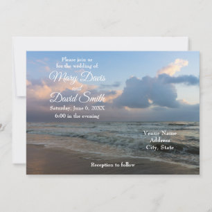 Hoor de Waves Wedding Kaart