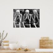 Hoor geen aambeeld, spreek geen aambeeld, zie geen poster (Keuken)