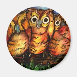 Hoor geen aambeeld, zie geen aambeeld, hoofd geen  magneet