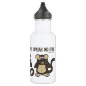 Hoor geen Kwaad apen - Nieuw Waterfles (Rechts)